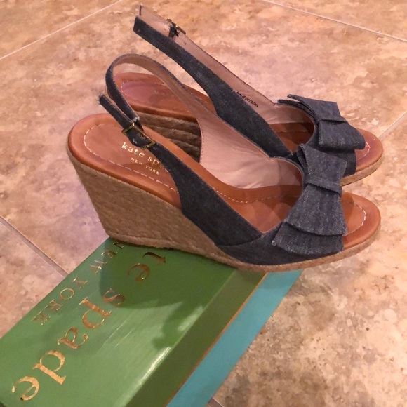 Jean wedge heels - Picture 3 of 3